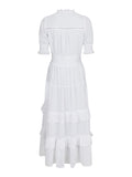 Sophie S Voile Dress - White