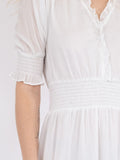 Sophie S Voile Dress - White
