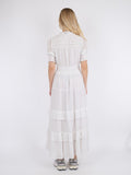 Sophie S Voile Dress - White
