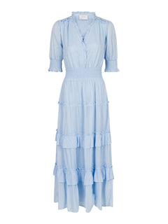 Sophie S Voile Dress - Light Blue