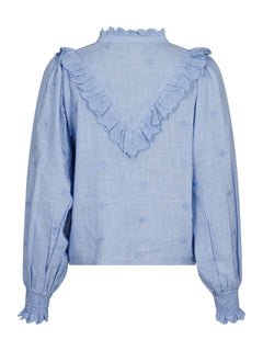 Degas Blouse - Light Blue