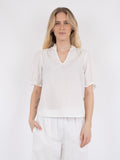 Odesa Linen Blouse - White