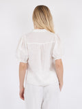 Odesa Linen Blouse - White