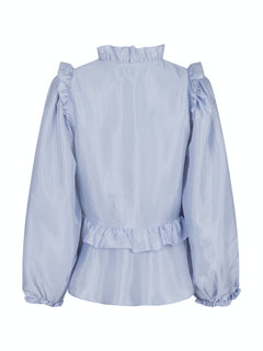 Hawaii Solid Blouse - Light Blue