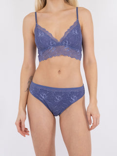 Skin Clementine Bra - Dusty Blue