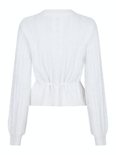 Molina Knit Cardigan - Off White