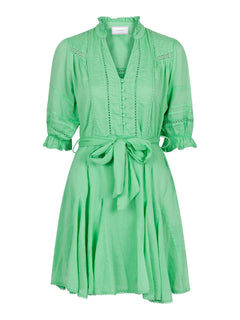 Rigitta S Voile Dress - Apple Green