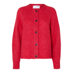 Lulu Ls Knit Short Cardigan - Ski Patrol