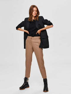 Ria Mw Cropped Pant - Camel