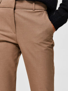 Ria Mw Cropped Pant - Camel
