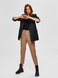 Ria Mw Cropped Pant - Camel