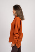 Sanni Ls Shirt - Cinnamon Stick