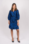 Lotte-Siv 3/4 Short Dress - Black