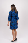 Lotte-Siv 3/4 Short Dress - Black