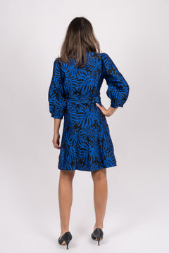 Lotte-Siv 3/4 Short Dress - Black