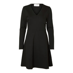 Maxine LS Short Dress - Black