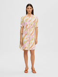 Aurelia-Damina 2/4 Short Dress B - Blushing Bride