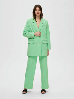New Myla Ls Relaxed Blazer - Absinthe Green