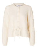 Vera Ls Knit Belt Cardigan - Birch