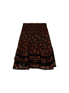 Marna Garden Skirt - Black