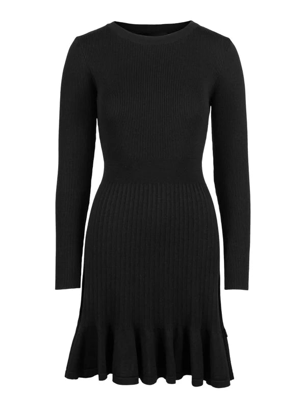 Oline Merino Dress - Black