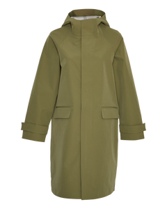 Malan Hood Raincoat - Four Leaf Clove