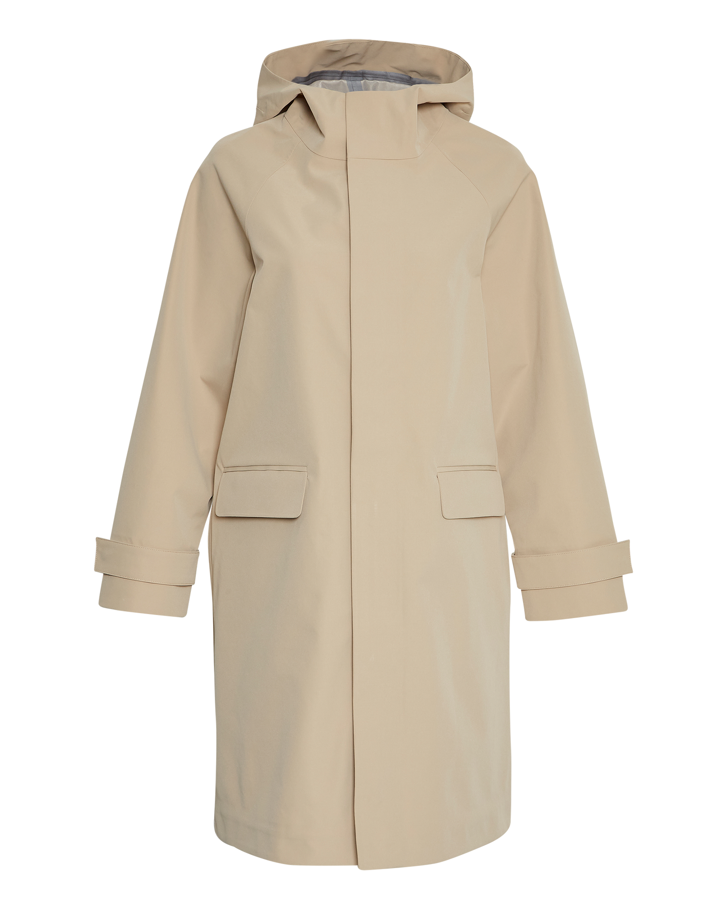 Malan Hood Raincoat - Trench Coat