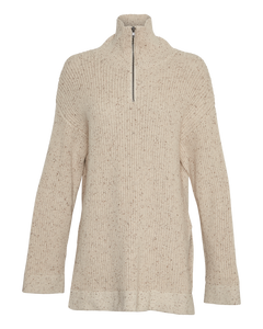 Devion M Pullover - Oatmeal/Cocoa