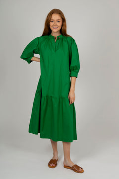 Celia Midi Dress - Palm Tree