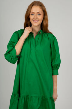 Celia Midi Dress - Palm Tree