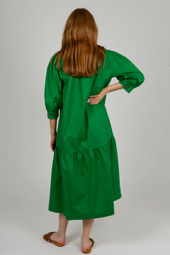 Celia Midi Dress - Palm Tree