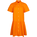 Sandrine Shirt Dress - Orange