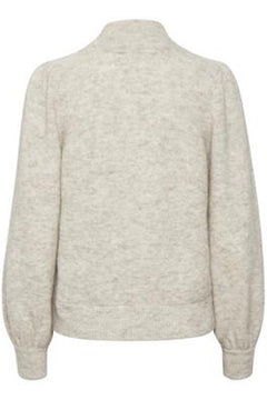 AlphaGZ Cardigan - White Sand Mel