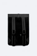 Roll Top Rucksack - Black - Rains - Tilbehør - VILLOID.no