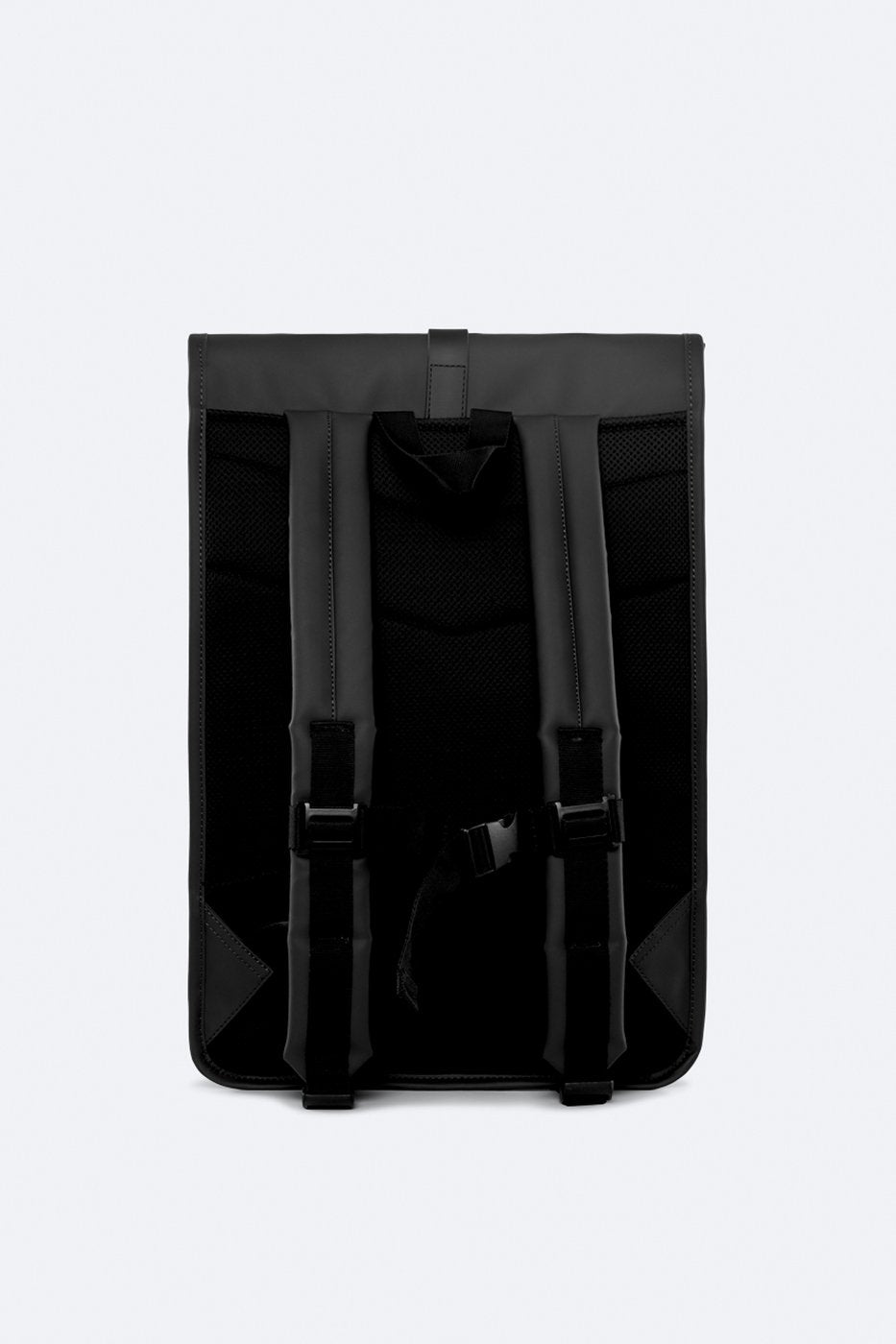 Roll Top Rucksack - Black - Rains - Tilbehør - VILLOID.no