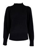 Marlia Knit Blouse - Black