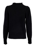 Marlia Knit Blouse - Black