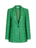 Avery Boucle Blazer - Green
