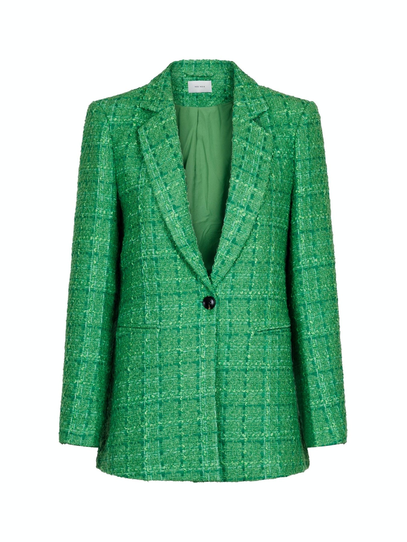 Avery Boucle Blazer - Green