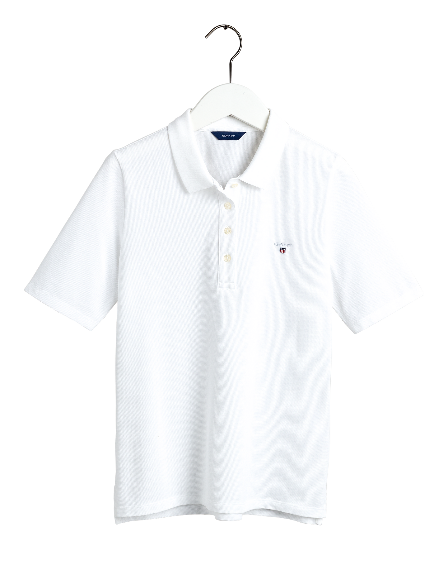 Original LSS Pique - White - GANT - T-skjorter & Topper - VILLOID.no