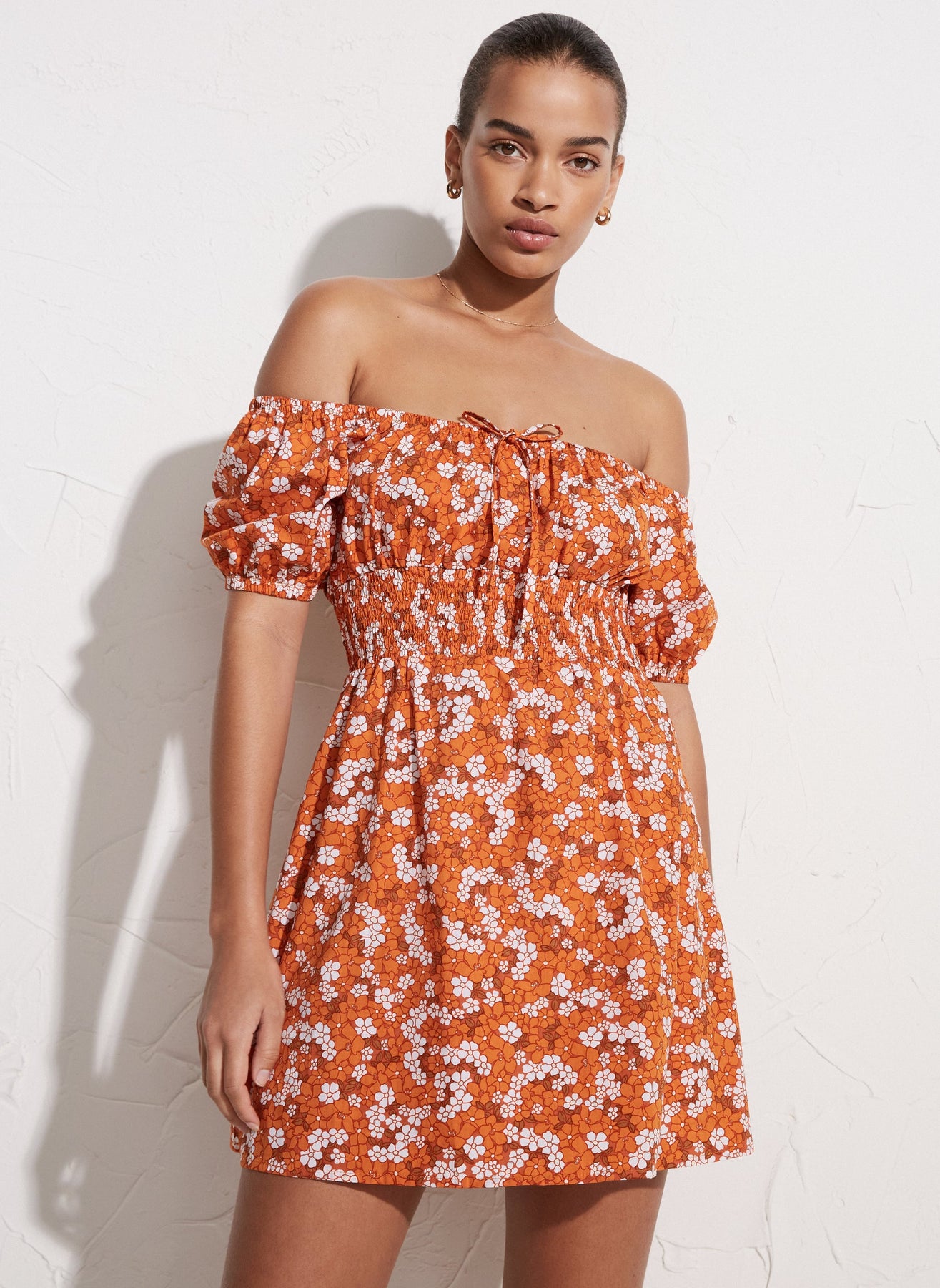 Shahni Mini Dress - Valencia Floral Print