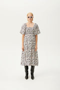 JosyGZ SS Dress - Pink Flower Draft