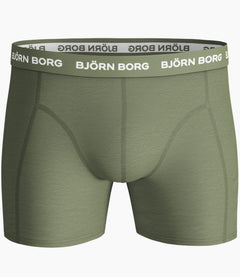 Seasonal Solid Essential Shorts 5-Pack - Oil Green