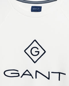 Lock Up C-Neck Sweat - Eggshell