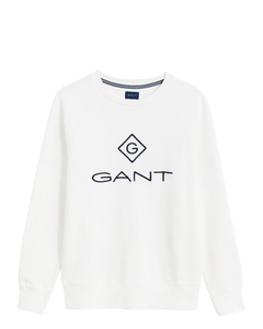 Lock Up C-Neck Sweat - Eggshell