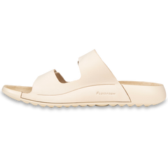 2nd Cozmo Flat Sandal - Limestone