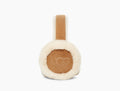 W Embroidered L Earmuffs - Chestnut