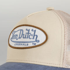 Trucker Boston - Beige/Blå
