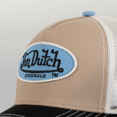 Trucker Boston - Beige/Sort