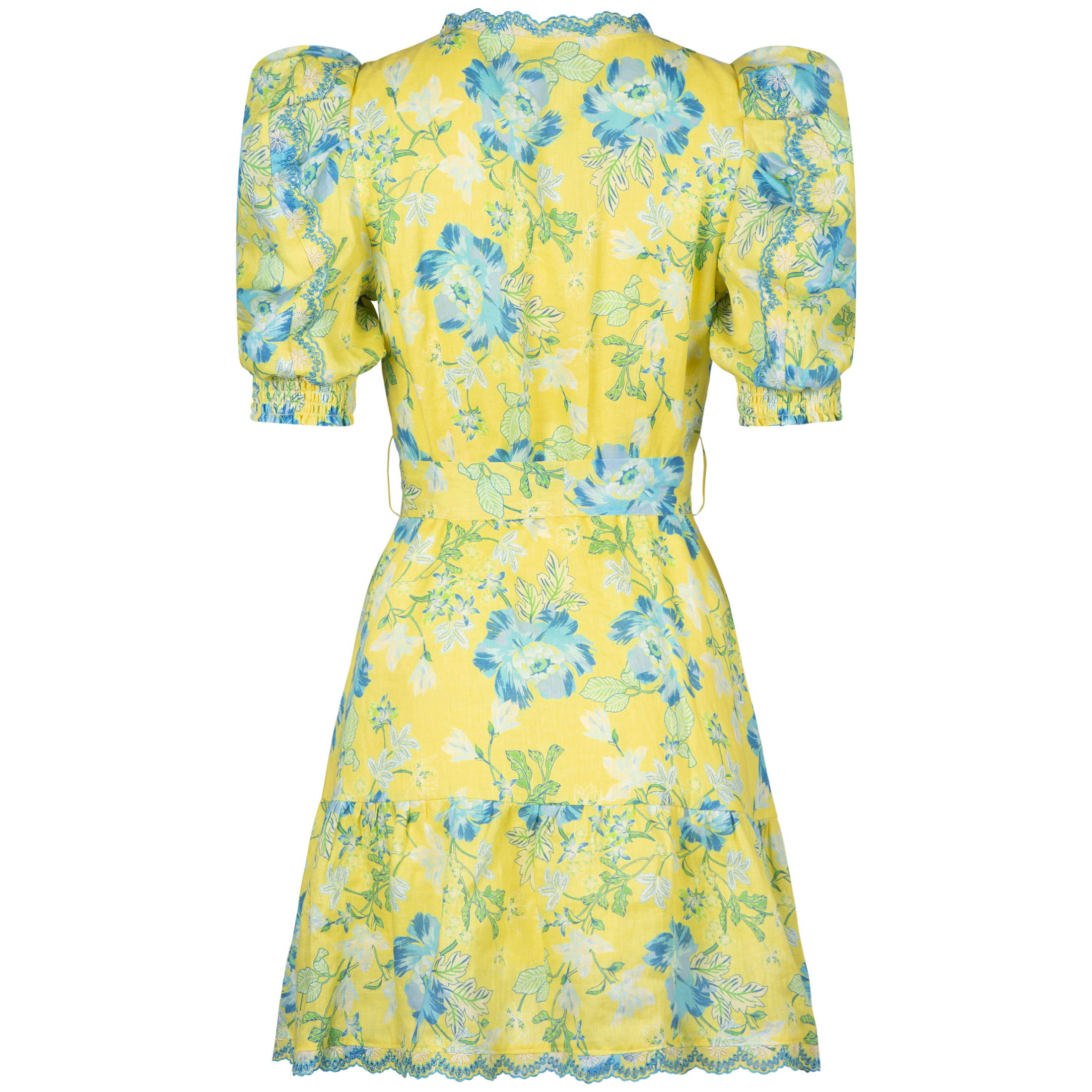 Daisy Short Dress - Yellow